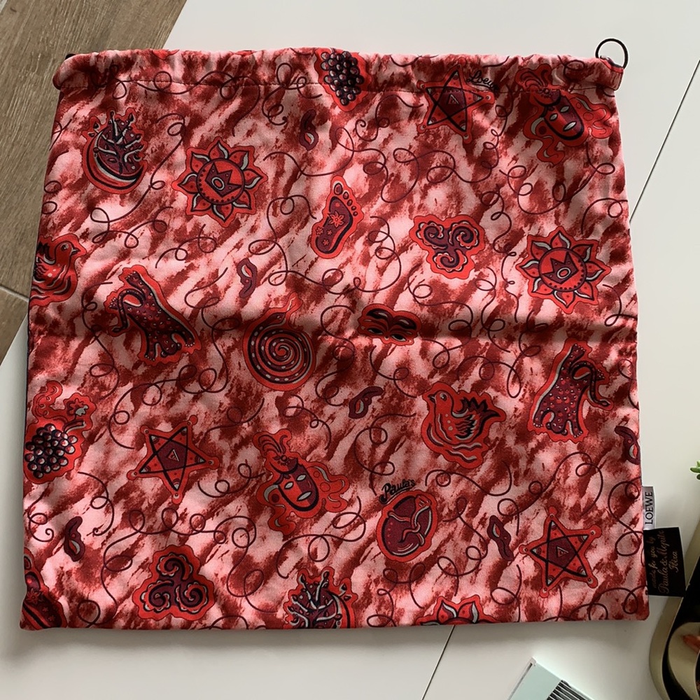 *SOLD* Loewe Drawstring Pouch For Mini/Medium Basket - Picture 6 of 8
